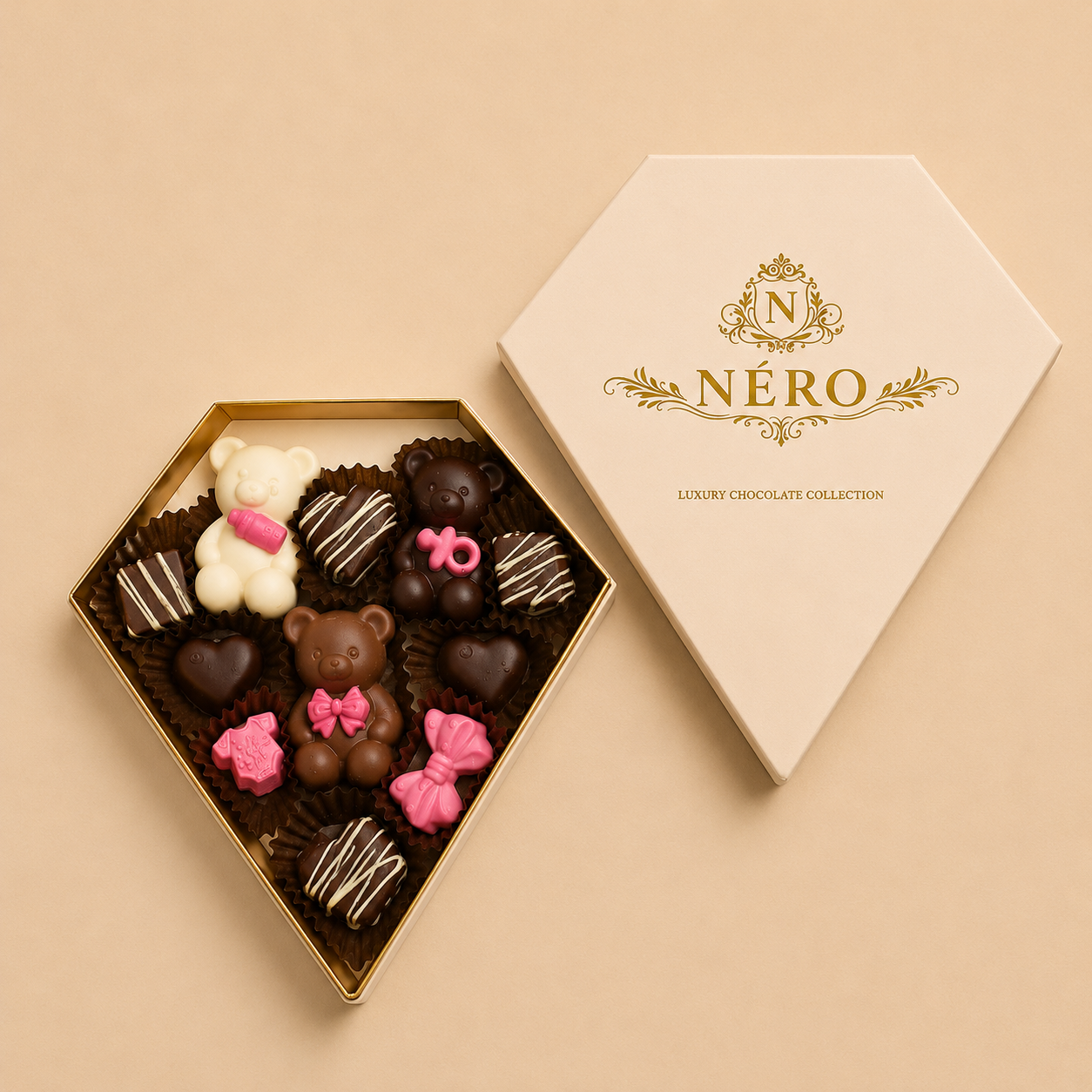 Baby Girl Chocolate Box