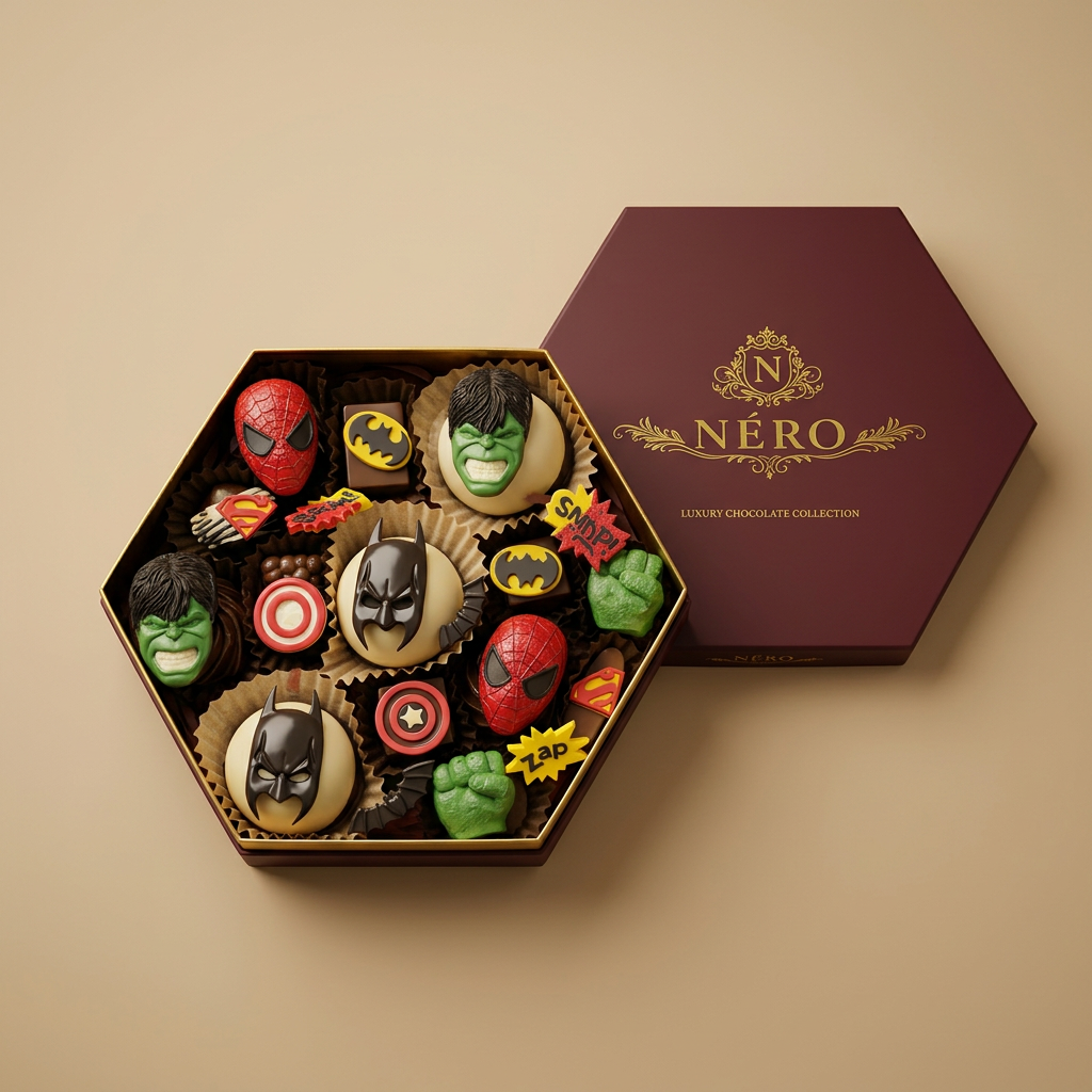 Super Heros Chocolate Box