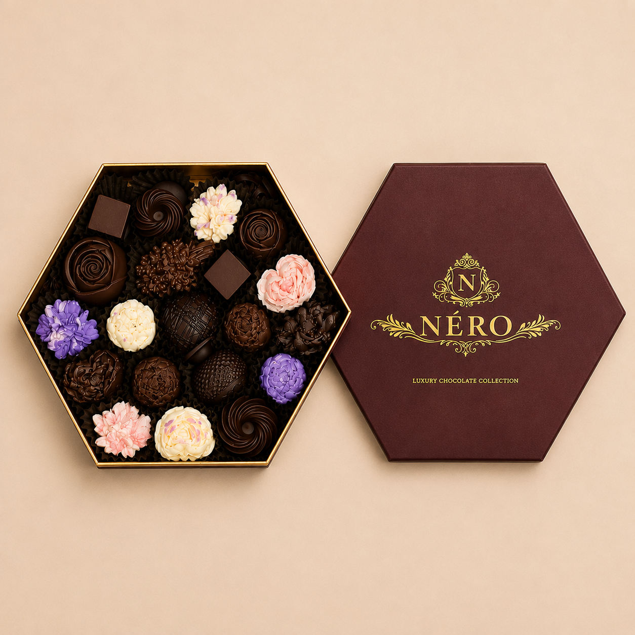 Floral Chocolate Box