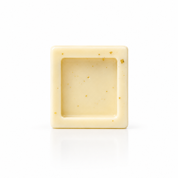 White Gilded Square